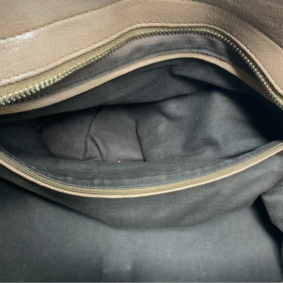 💯 AUTH YSL Saint Laurent Cabas Y Leather Tote - Picture 9 of 12